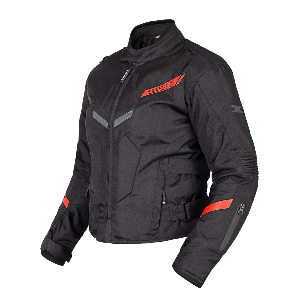 Jaqueta Texx New Strike V3 Feminina Preto/Vermelho - Spinelli